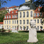 Gohlis - Gellert-Sulzer-Denkmal am Gohliser Schlösschen