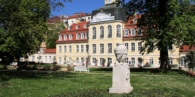 Gohlis - Gellert-Sulzer-Denkmal am Gohliser Schlösschen
