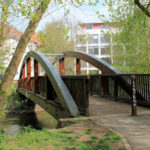 Brücke über die Weiße Elster bei Wahren