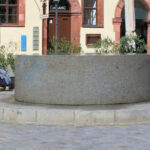 Friedliche Revolution - Brunnen auf dem Nikolaikirchhof