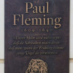 Literaturrundgang in Leipzig - Paul Flemming