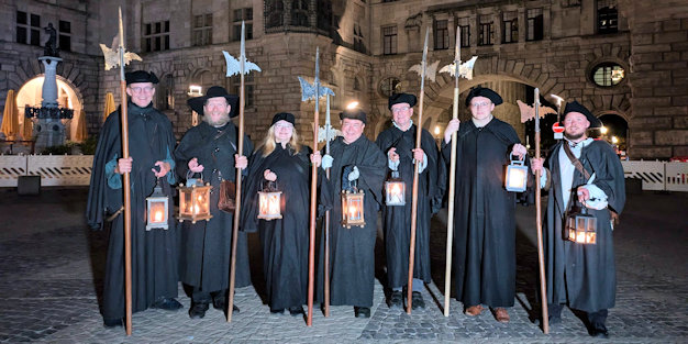 Leipzig, Nachtwächter Bremme, Nachtwächterrundgang, Nachtwächter, Abendrundgang, historischer Rundgang