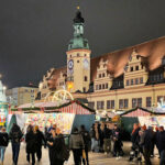 Leipzig im Advent - Markt mit Altem Rathaus