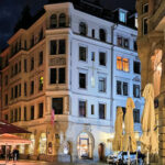 Leipzig am Abend - Barfußgässchen