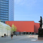 Universität Leipzig - Hof & Leibnizdenkmal