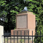 Napoleonstein nahe dem Völkerschlachtdenkmal Leipzig