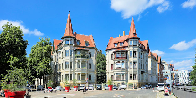 Liviaplatz im Waldstraßenviertel