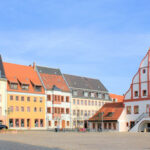 Markt und Rathaus in Grimma
