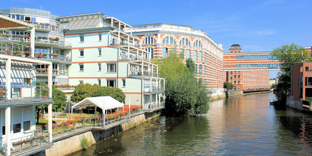 Plagwitz - Weiße Elster & Buntgarnwerke