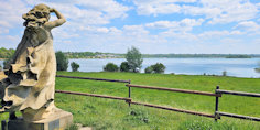 Leipzig, Leipziger Neuseenland, Markkleeberg, Markleeberger See, Braunkohle, Bergbau, Ausflug, Tagesfahrt, Radtour