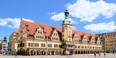 Leipzig, city tour, english, visite de la ville, français, tour della città, italiano, recorrido por la ciudad, español, Russian, Ukrainian