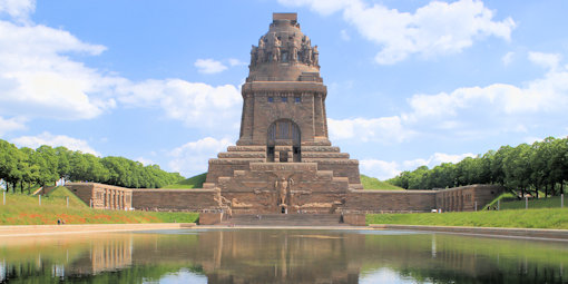 Leipzig, Stadtrundfahrt, Völkerschlachtdenkmal