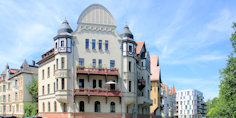 Leipzig, Stadtrundgang, Stadtführung, Architektur, Architekturrundgang, Waldstraßenviertel, Historismus, Jugendstil