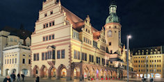 Leipzig, Stadtführung, Stadtrundgang, Markt, Altes Rathaus, Krimitour, Krimirundgang