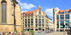 Leipzig, Stadtrundgang, Thomaskirche, Stadtführung, Markt, Mädlerpassage, Naschmarkt, Nikolaikirche