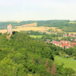 Burg Saaleck über der Saale