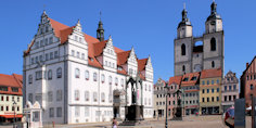 Wittenberg, Stadtrundgang, Stadtführung, Reformation, Martin Luther, Schlosskirche, Markt, Stadtkirche, Rathaus
