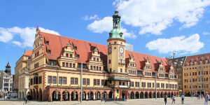 Stadtgeschichtliches Museum im Alten Rathaus am Markt in Leipzig