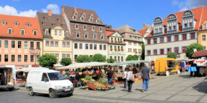 Marktplatz in Naumburg an der Saale