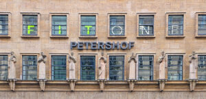 Das Messehaus Petershof in Leipzig
