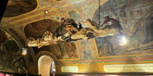 Fassritt von Faust & Mephisto in Auerbachs Keller in Leipzig
