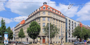 Interdruck-Palais im Graphischen Viertel in Leipzig