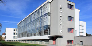 Das Bauhaus-Gebäude in Dessau