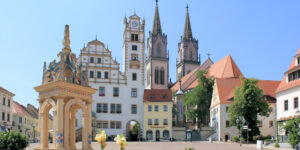 Der Neumarkt in Oschatz