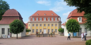 Die Kuranlagen in Bad Lauchstädt