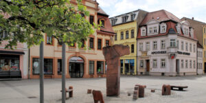 Am Markt in Borna
